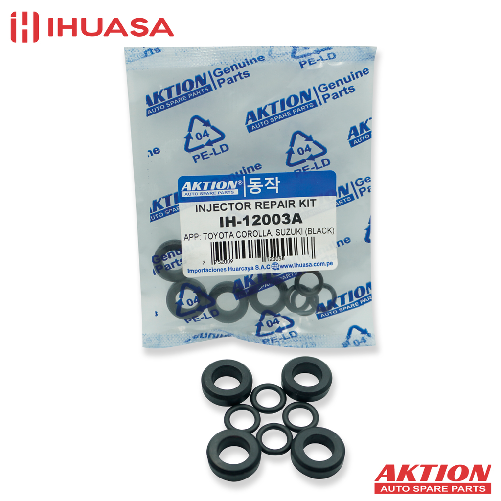 KIT DE REPARO DE INYECTOR TOYOTA COROLLA, SUZUKI (BLACK)