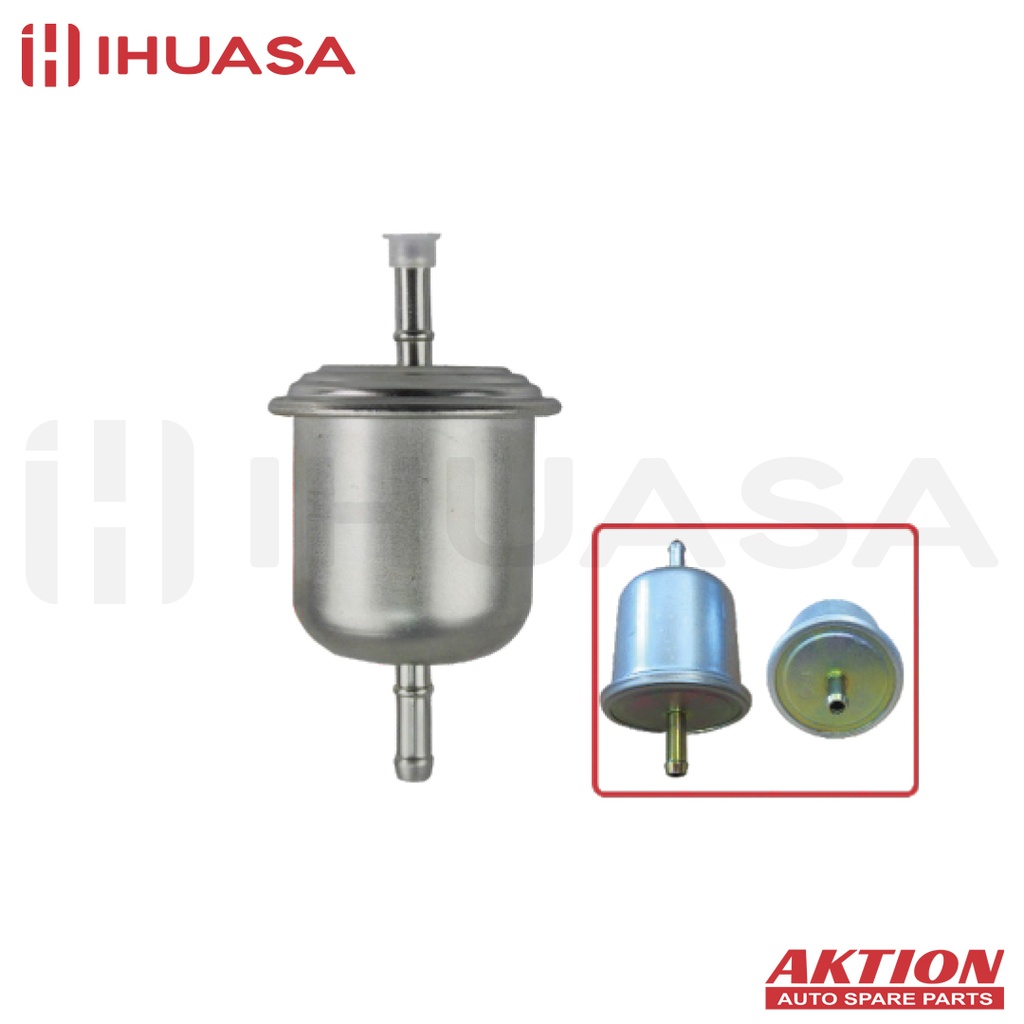 [IH-17017] FILTRO DE GASOLINA NISSAN UNIVERSAL RECTO METAL