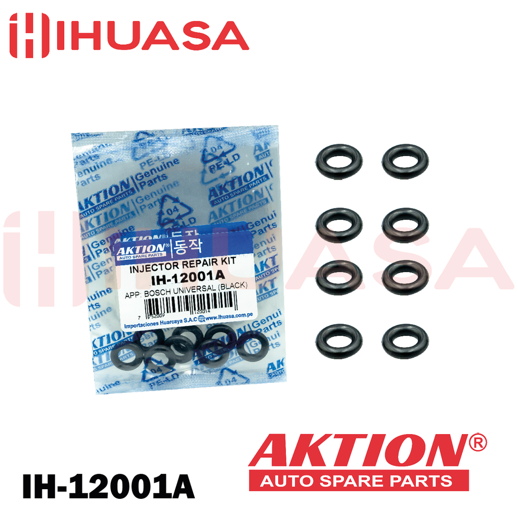 [IH-12001A] KIT DE REPARO DE INYECTOR BOSCH UNIVERSAL BLACK