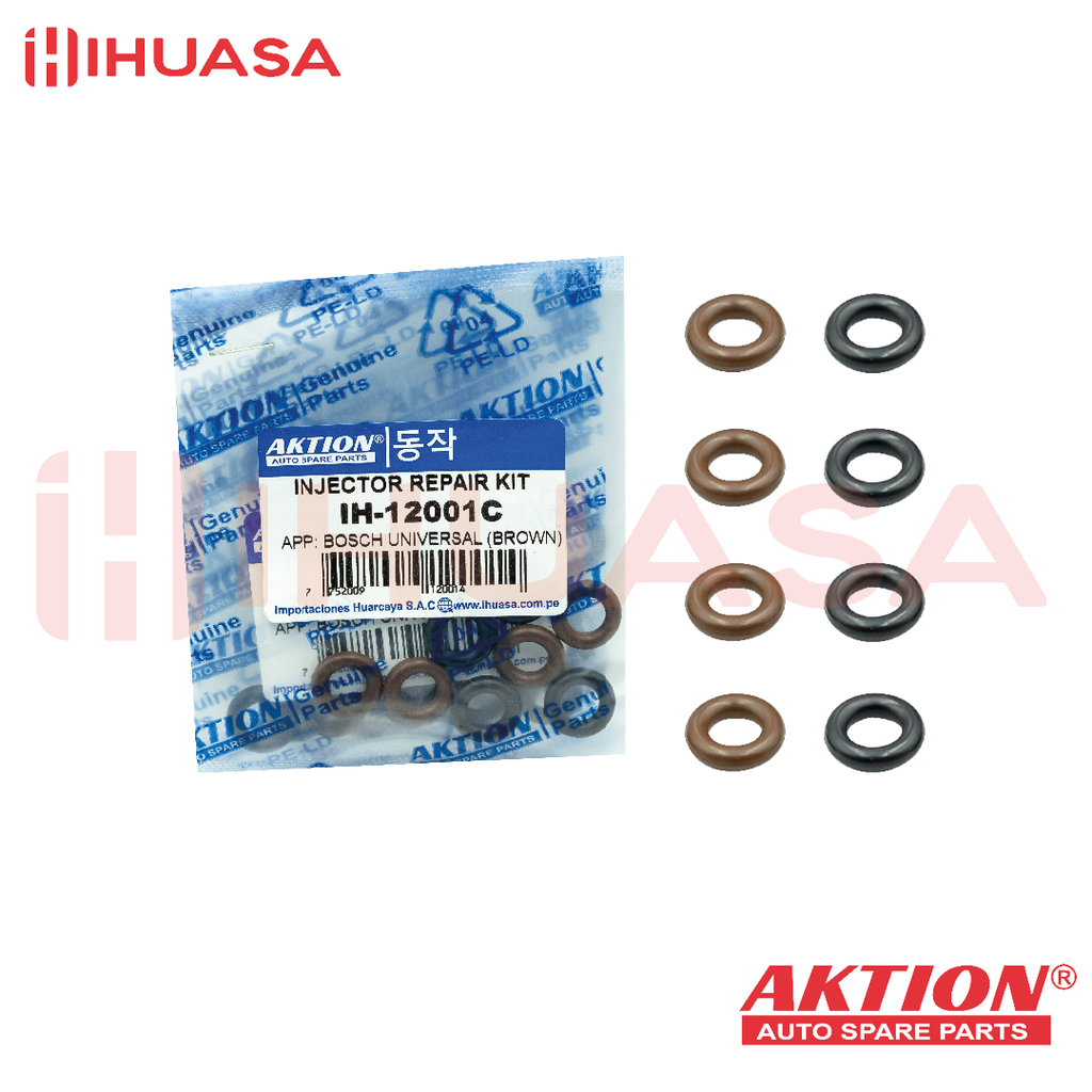 [IH-12001C] KIT DE REPARO DE INYECTOR BOSCH UNIVERSAL BROWN