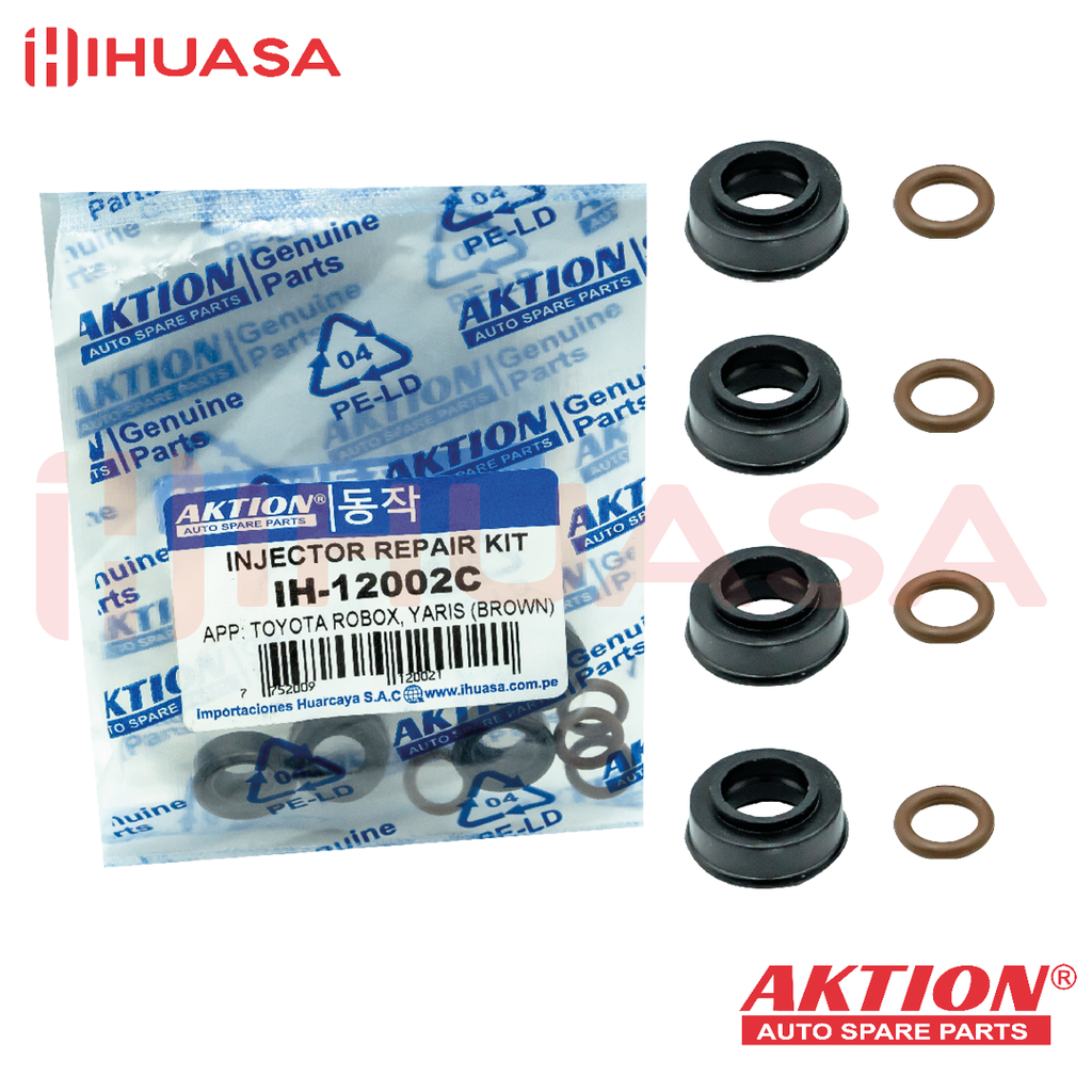 KIT DE REPARO DE INYECTOR TOYOTA PROBOX, YARIS (BROWN)