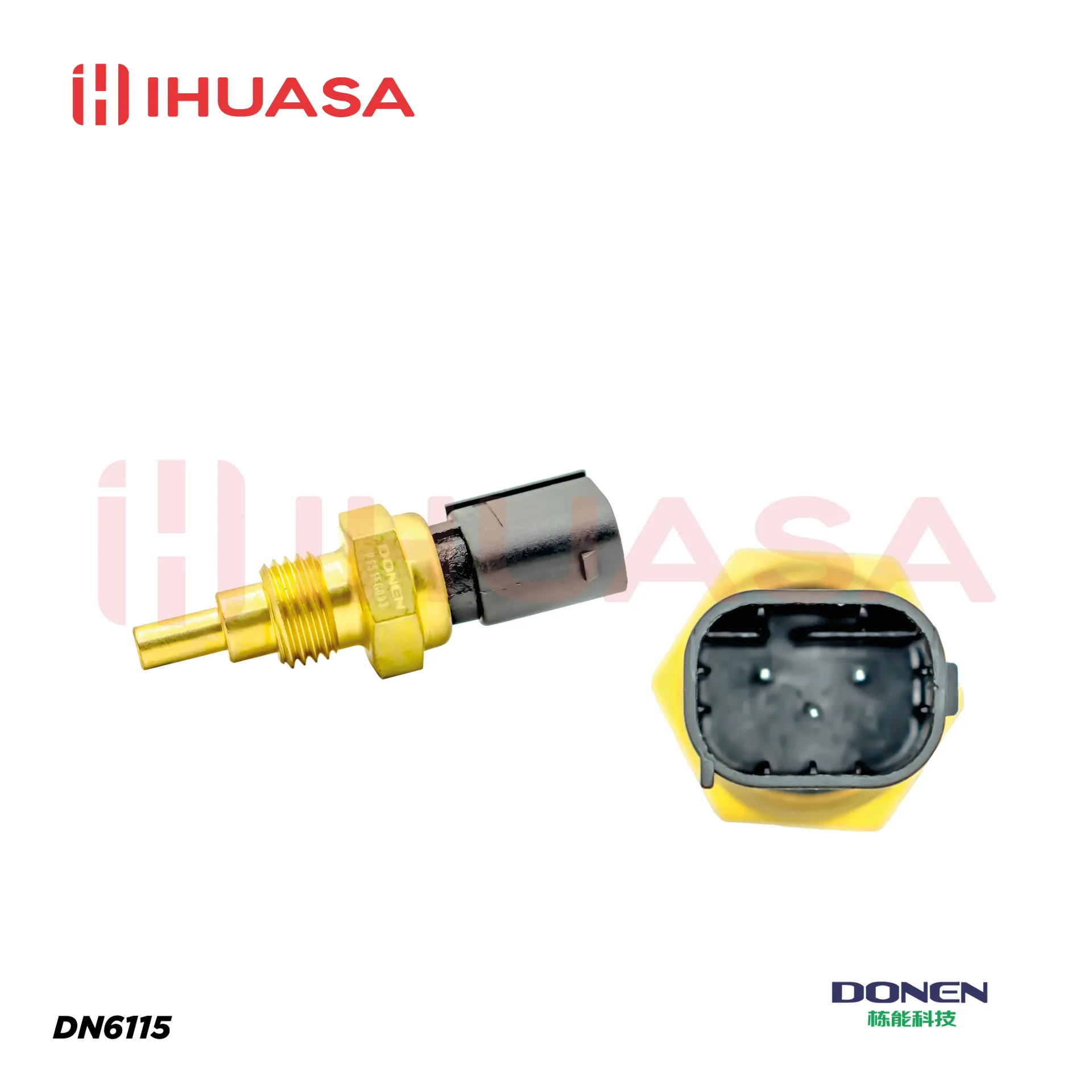 [DN6115] SENSOR DE TEMPERATURA BYD F0, GM, GREAT WALL FLORID 14 HILOS